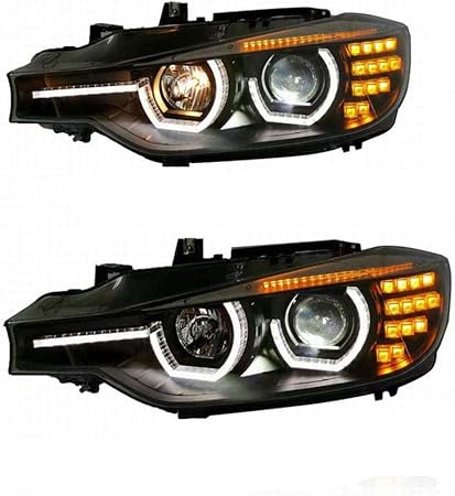 Amazon ヘッドランプ為にbmw 3 F30 12 16ダブルレンズプロジェクターハイ ロービームキセノンhidキット Ledヘッドライトアセンブリ共ledデイタイムランニングライト1対 ヘッドライト本体 車 バイク Amazon ヘッドランプ為にbmw 3 F30 12 16ダブルレンズプロジェクターハイ ロービームキセノンhidキット Ledヘッドライトアセンブリ共ledデイタイムランニングライト1対 ヘッドライト本体 車 バイク