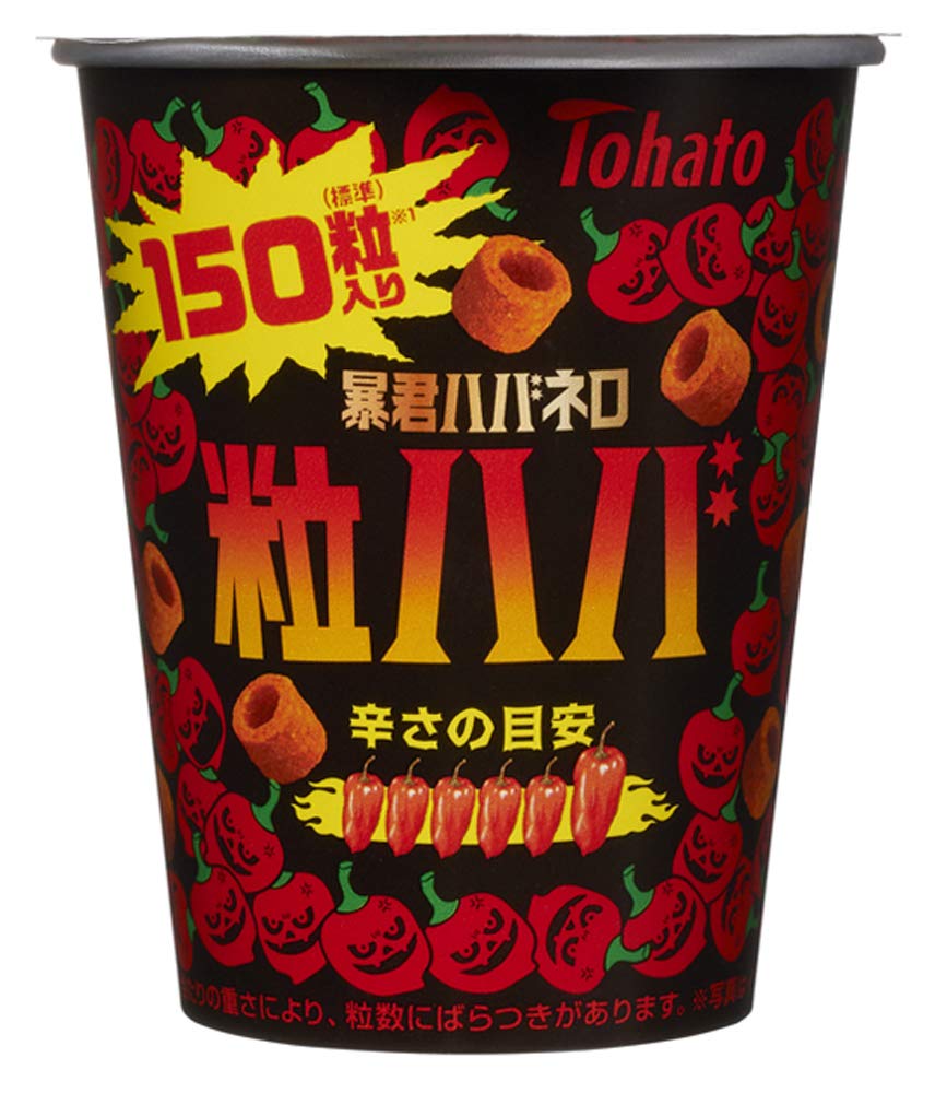 Amazon.co.jp: 東ハト 暴君ハバネロ粒ハバ 52g×12箱 : ビューティー