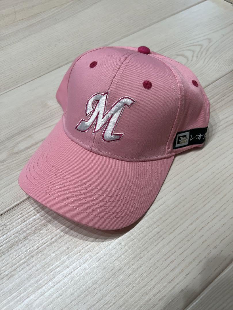 未使用品 千葉ロッテ マリーンズ ピンク CLM キャップ 帽子 ユニフォーム 未使用品 千葉ロッテ マリーンズ ピンク CLM キャップ 帽子