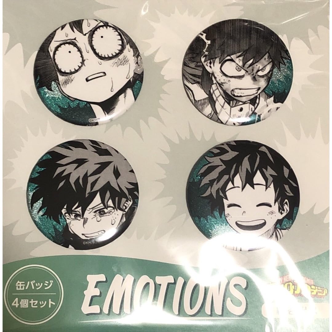 Amazon | ヒロアカ ジャンプショップ 春コレ EMOTION 缶バッジセット 