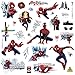 Marvel Superhero Comic - Amazing Spider-Man Wall Decal - Pre-cut Peel and Stick Sticker Decor Party Decaration