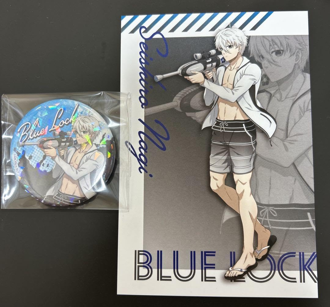Amazon.co.jp: ブルロ ポップアップストア 水着ver 缶バッジ