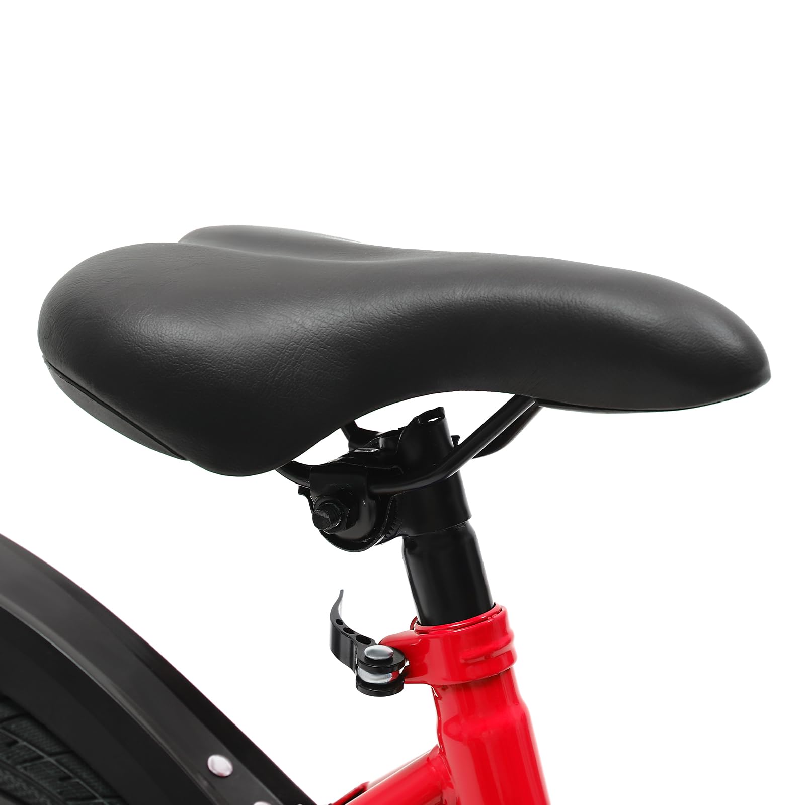 Vélo Enfant 14 Pouces, Velo Enfant avec Roues Stabilisatrices et Panier pour 3 à 5 Ans garçon et Fille, Guidon et siège réglables en Hauteur