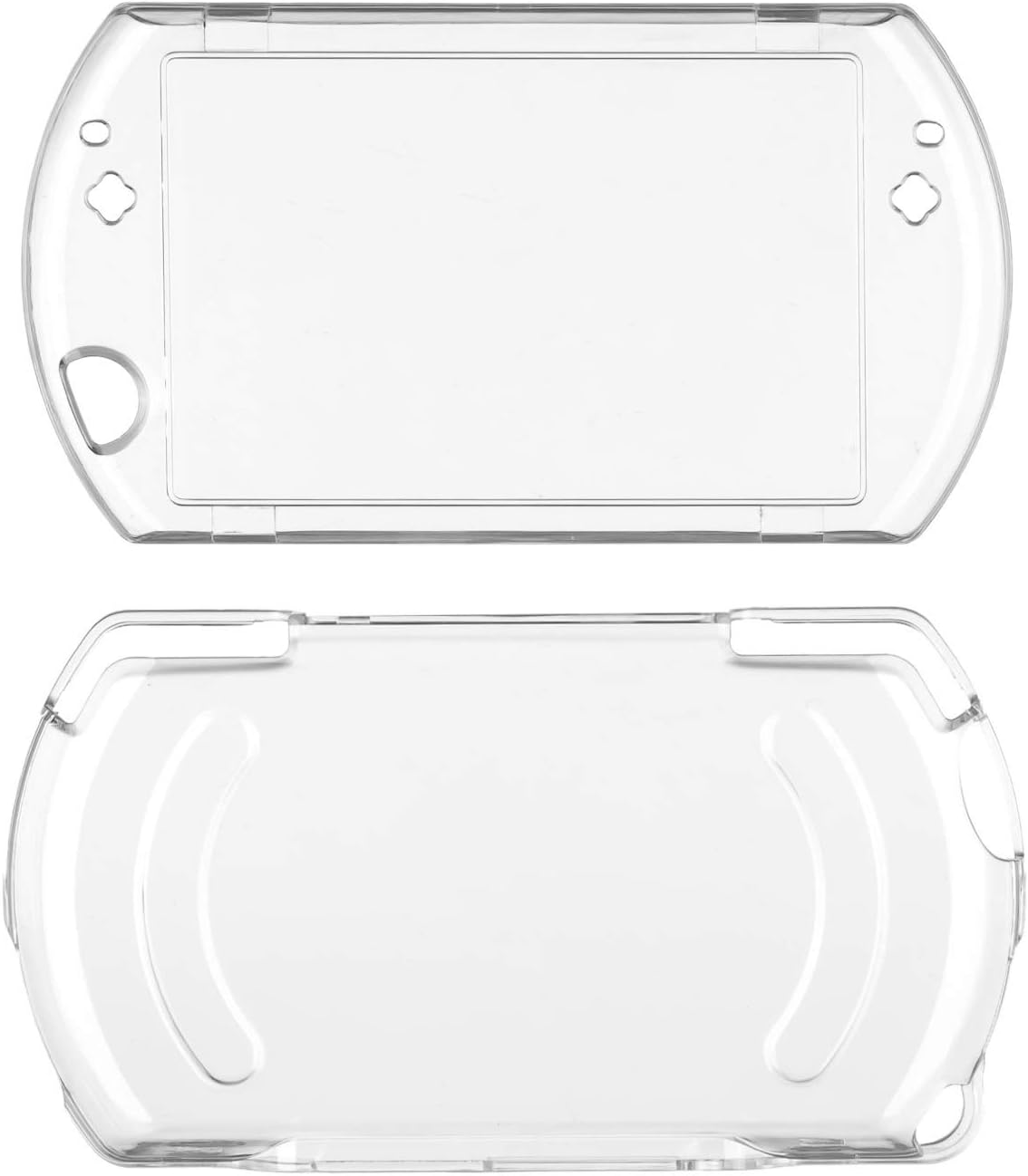 OSTENT Protector Clear Crystal Hard Case Cover Skin for Sony PSP Go