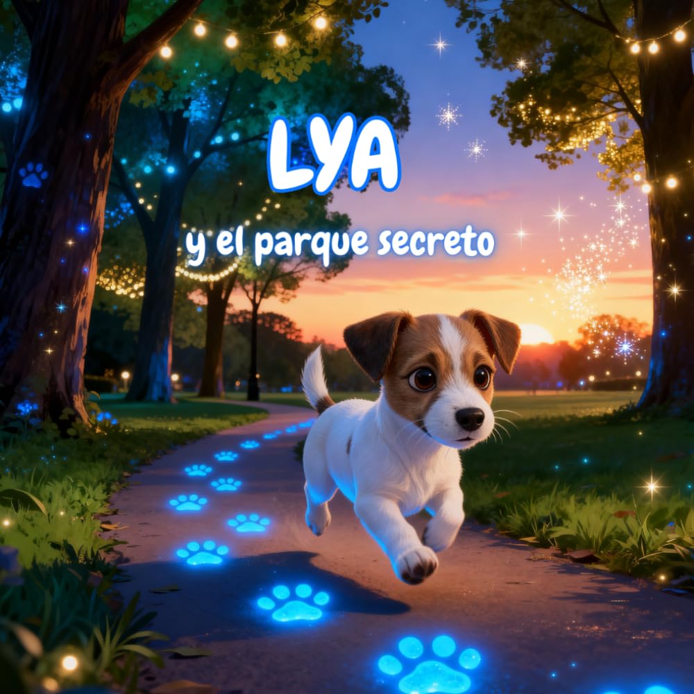 Lya y el parque secreto: Un cuento mágico interactivo para descubrir con tu linterna (Lya y el mundo mágico)
