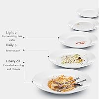 Vista 7 de Lavavajillas de encimera, mini limpiador portátil para lavavajillas, 4 programas de lavado y función de secado al aire, mini lavavajillas