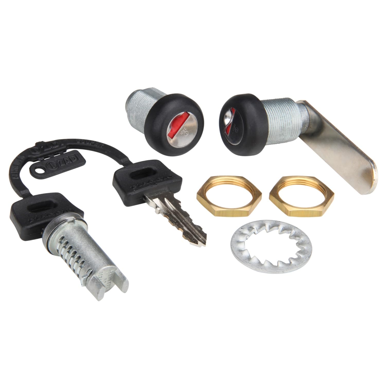 Kit de serrure pour Piaggio Ape 50 - Serrure de porte et serrure d'allumage Zadi - Qualité supérieure - 565368