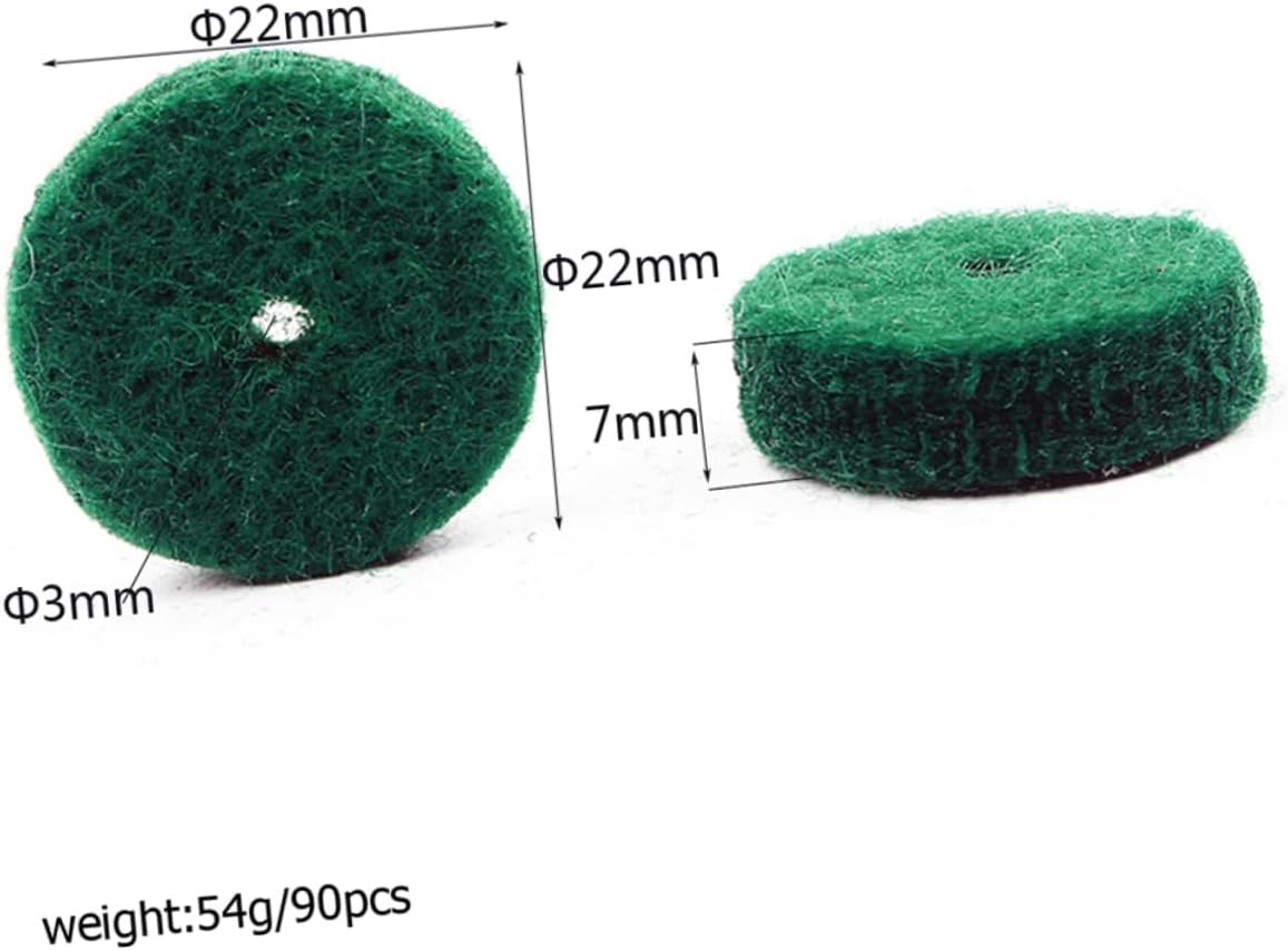 ibasenice 270pcs Piano Keyboard Felt Washer Replacement Piano Accessories Keyboard Cover Repair Parts Balance Washers