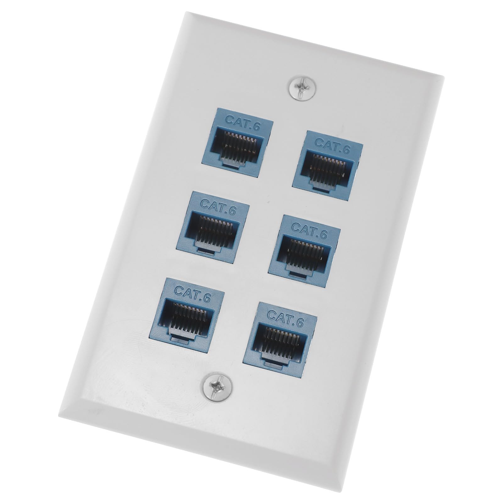 Panel de pared Ethernet Cat6 para eliminar cortes de señal y organizar tus cables de red