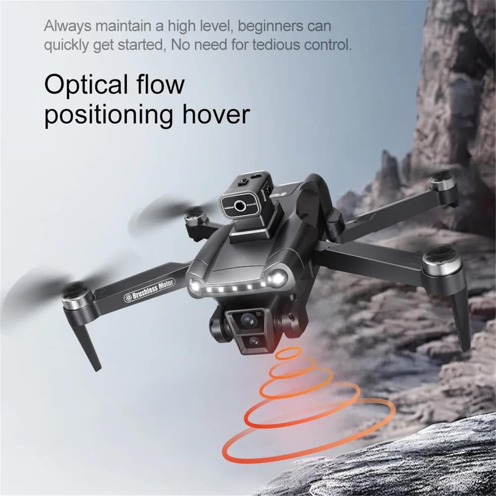 Single Battery,4K,dron v198 GPS MAX con cámara Profesional HD de 8k, 5g WiFi, cuadricóptero Plegable con láser sin escobillas y evitación de barreras.