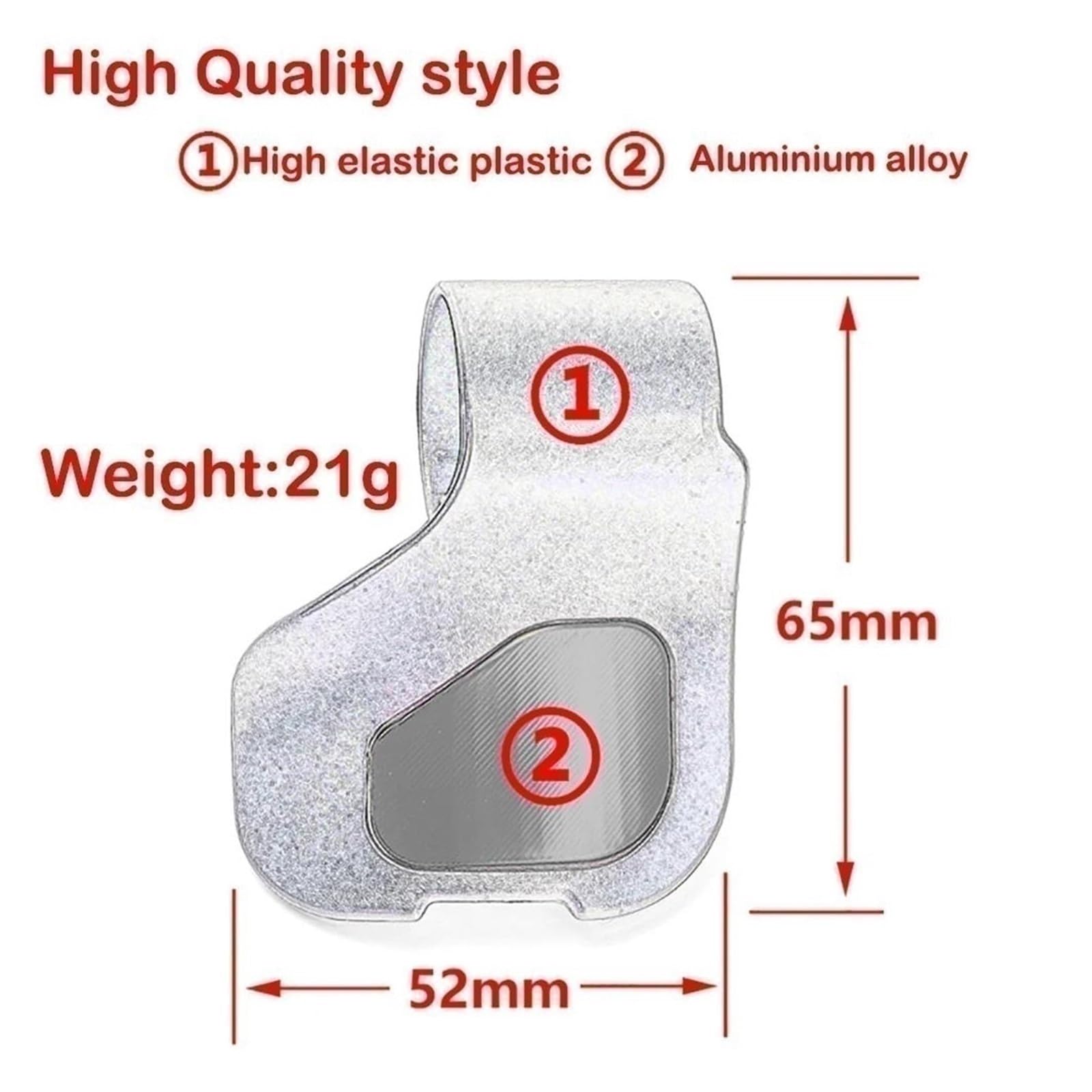 Clip De Rehausseur D'accélérateur pour Moto, Accessoires De Guidon, Économie De Travail pour Yamaha XJR1300 XJR 1300(Noir)