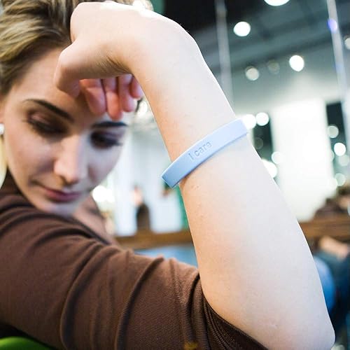 Miniatura 6 de Reminderband - Pulsera clásica de silicona 100% personalizada  Pulsera de goma de silicona personalizada  Personalizable, eventos, regalos, apoyo,