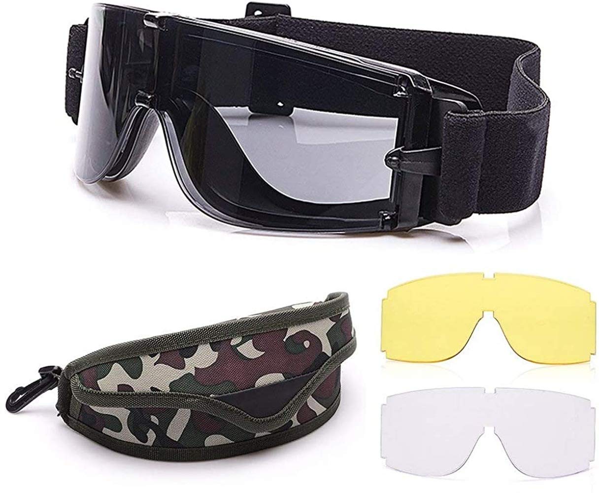 Lunettes de sécurité militaires pour airsoft X800 - Protection des yeux UV400 - Tir militaire

Lunettes de sécurité mili