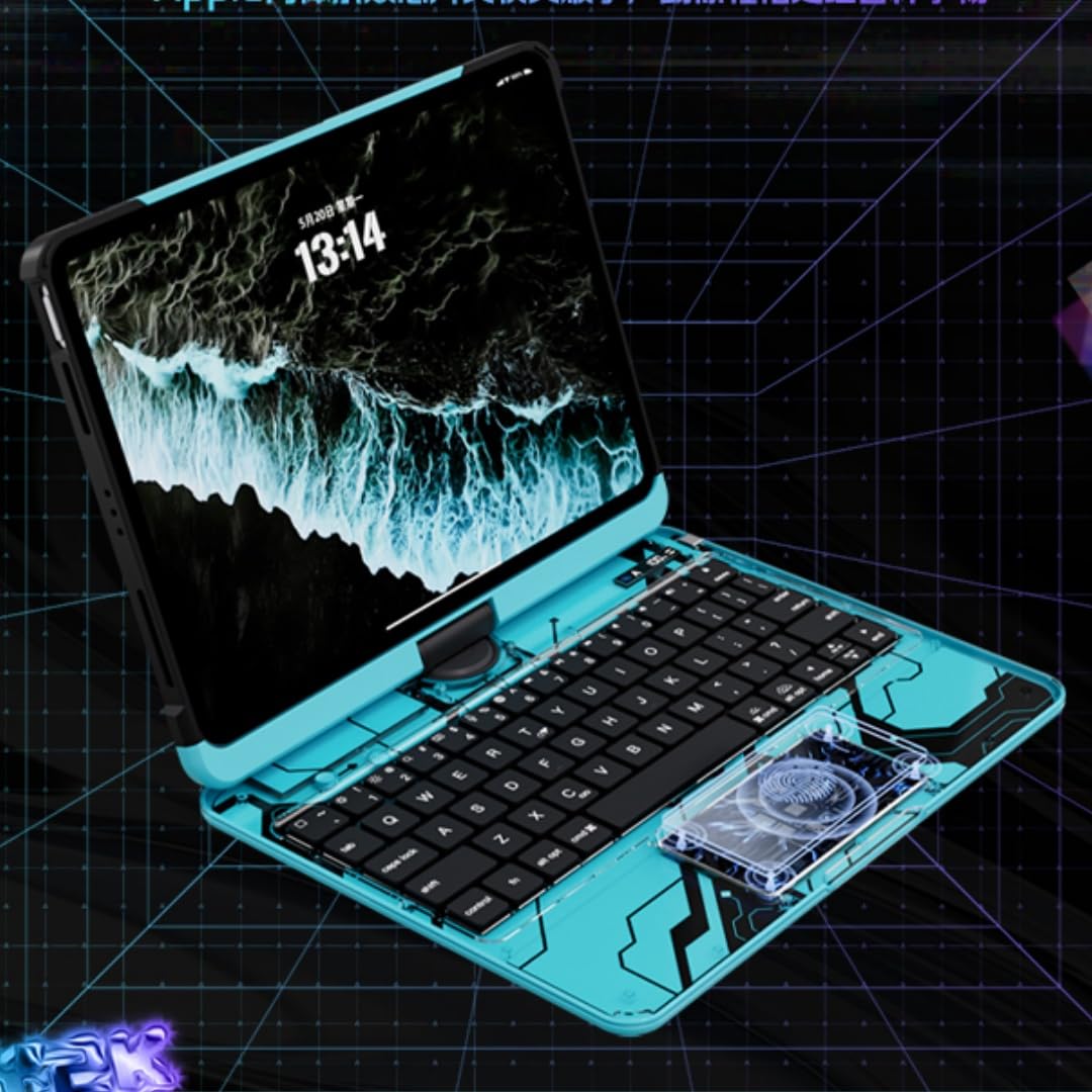 Amazon | 360度回転 2022 iPad 第10世代 10.9インチ キーボード