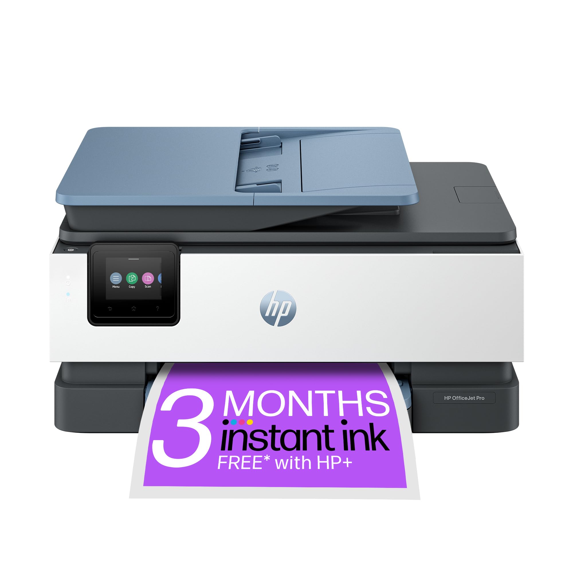 OfficeJet Pro 8135e All-in-One Printer | Colour | Printer for Home | Print, Scan, Copy, Fax Automatic document feeder| 3 Months of free Instant Ink | Print over VPN Up to 3 year Warranty