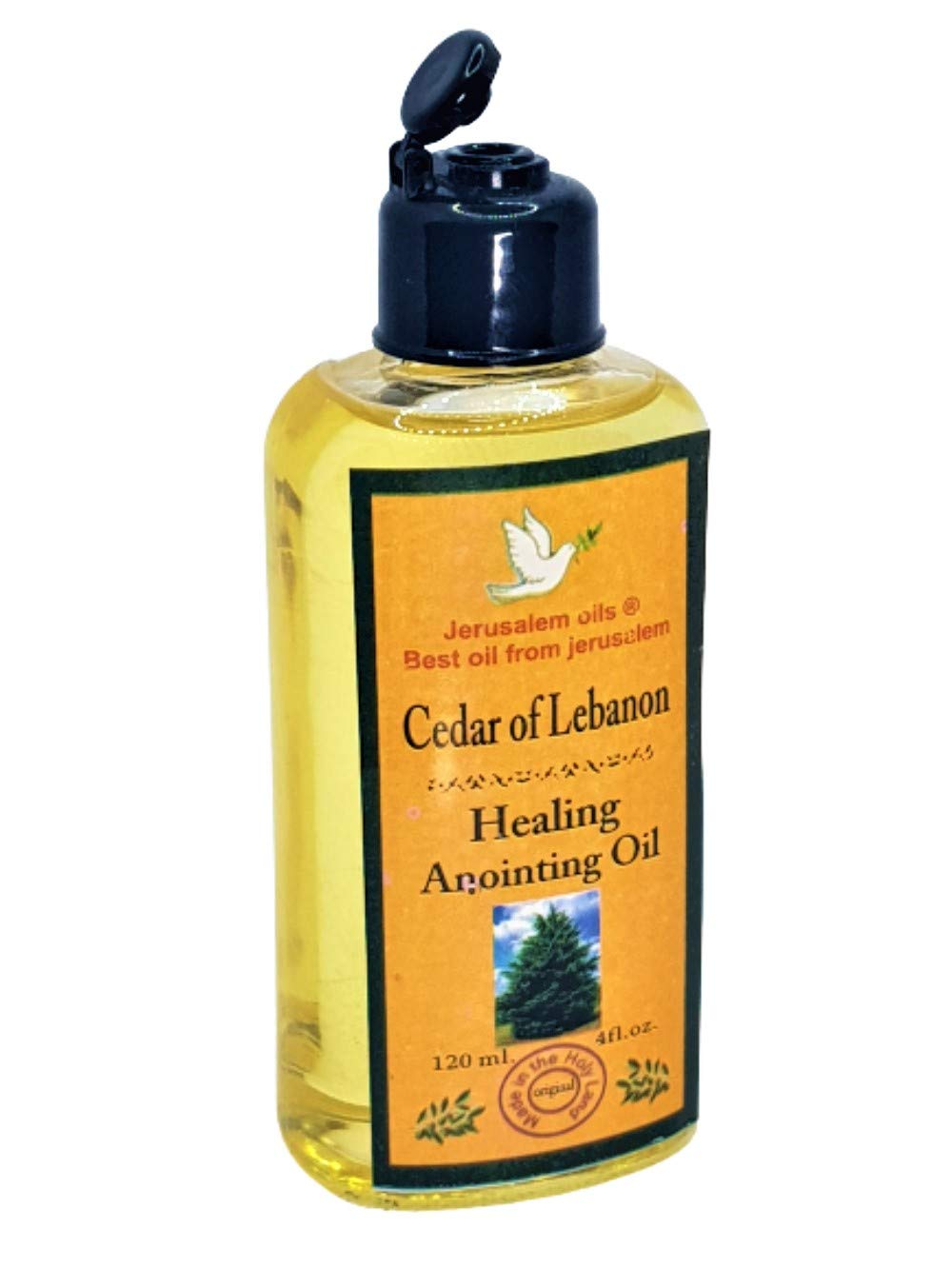 5 X Olio Curativo Di Cedro Del Libano 30 Ml Di Holyland Gerusalemme