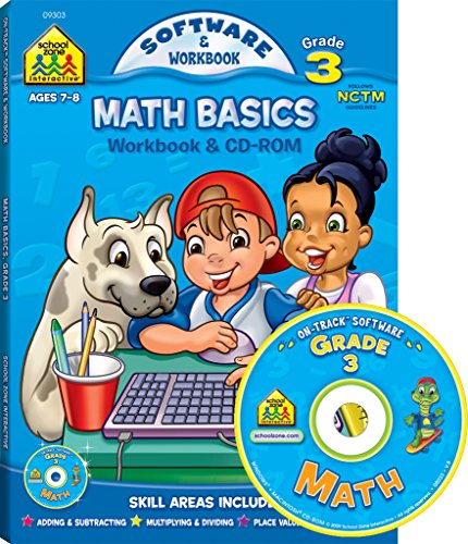 Math Basics Grade 3 (School Zone) Paperback – September 5, 2003