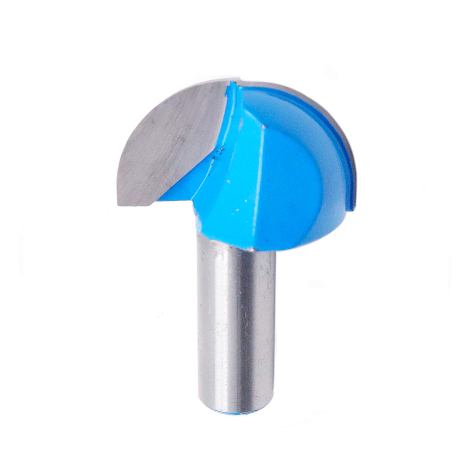 Rannb Core Box Router Bit 1 1/2" Cutting Dia 1/2" Shank Round Nose