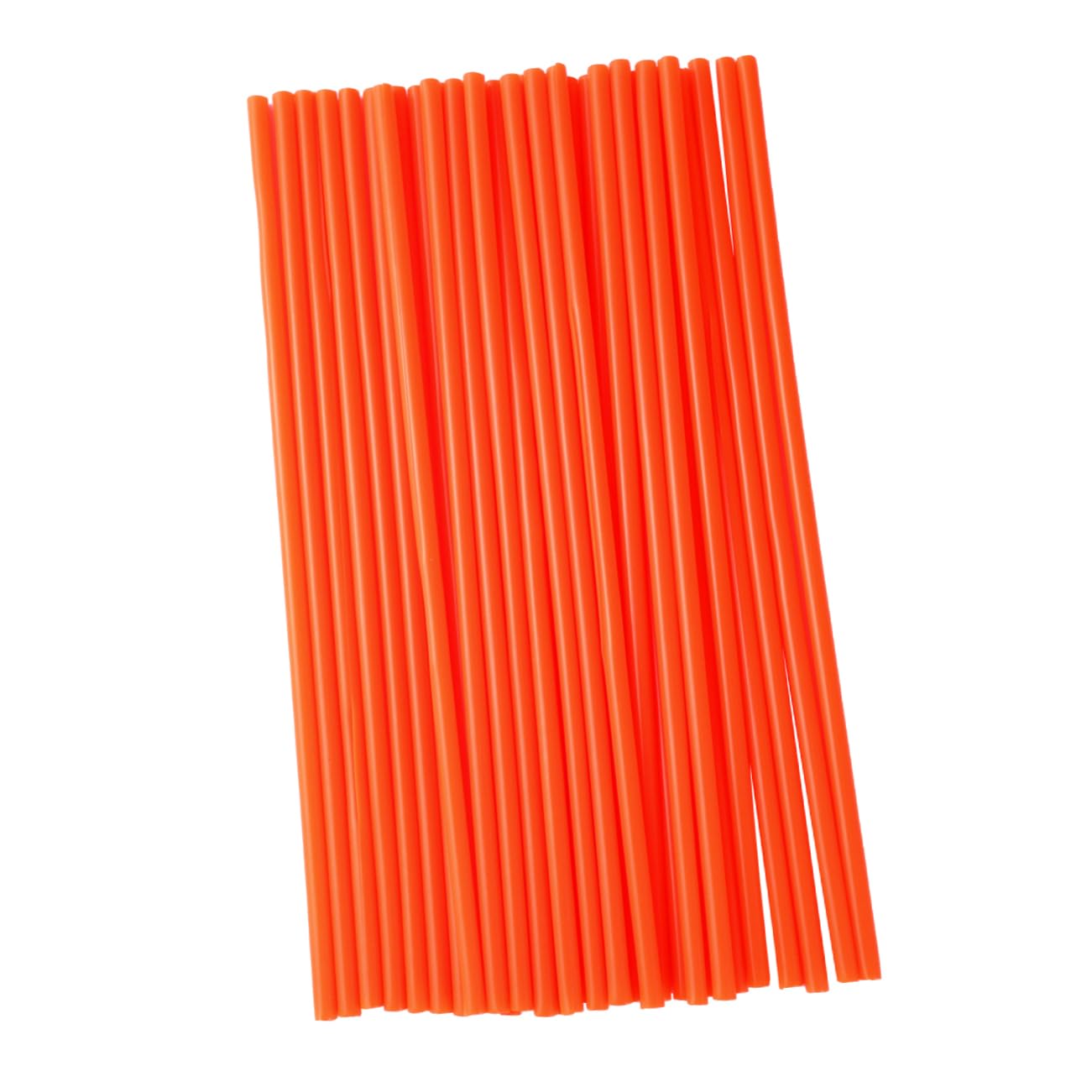 PRETYZOOM Motorcycle Spoke Covers 72pcs Orange Reflective Spoke Easy to Install Reflective Kit