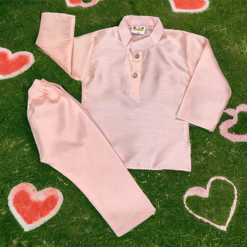 Image of Baby Boys Ethnic Dress Full Sleeves (Coty, Kurta & Pyajama) 0 Month to 4 Year Boy