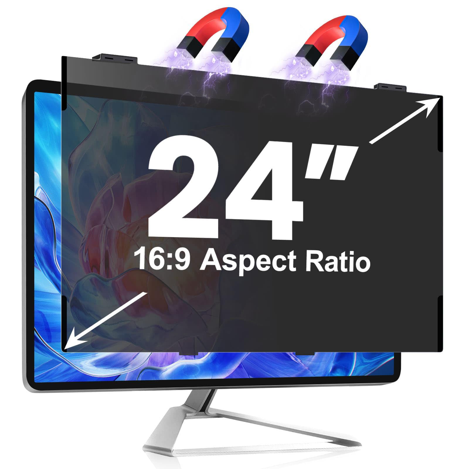 【モニター付】i7-4790/16GB/SSD256GB Win11Pro Amazon.com: JEAPKA Magnetic 24 Inch privacy screen for computer
