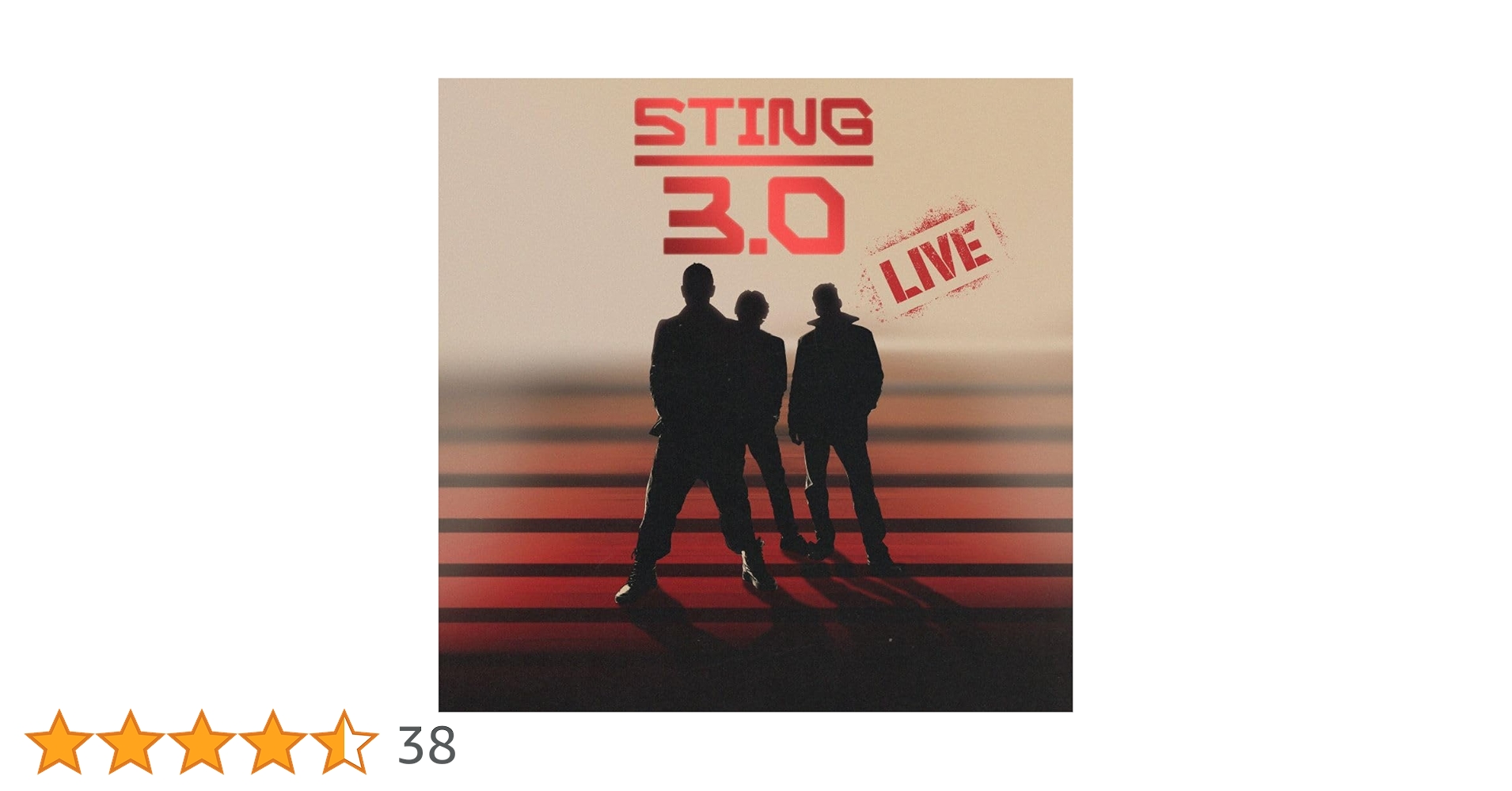 スティング STING 3.0 Live レコード 直筆サイン LP STING 直筆サイン 3.0 LIVE LP レコード STING 3.0 - Live LP - Sklep