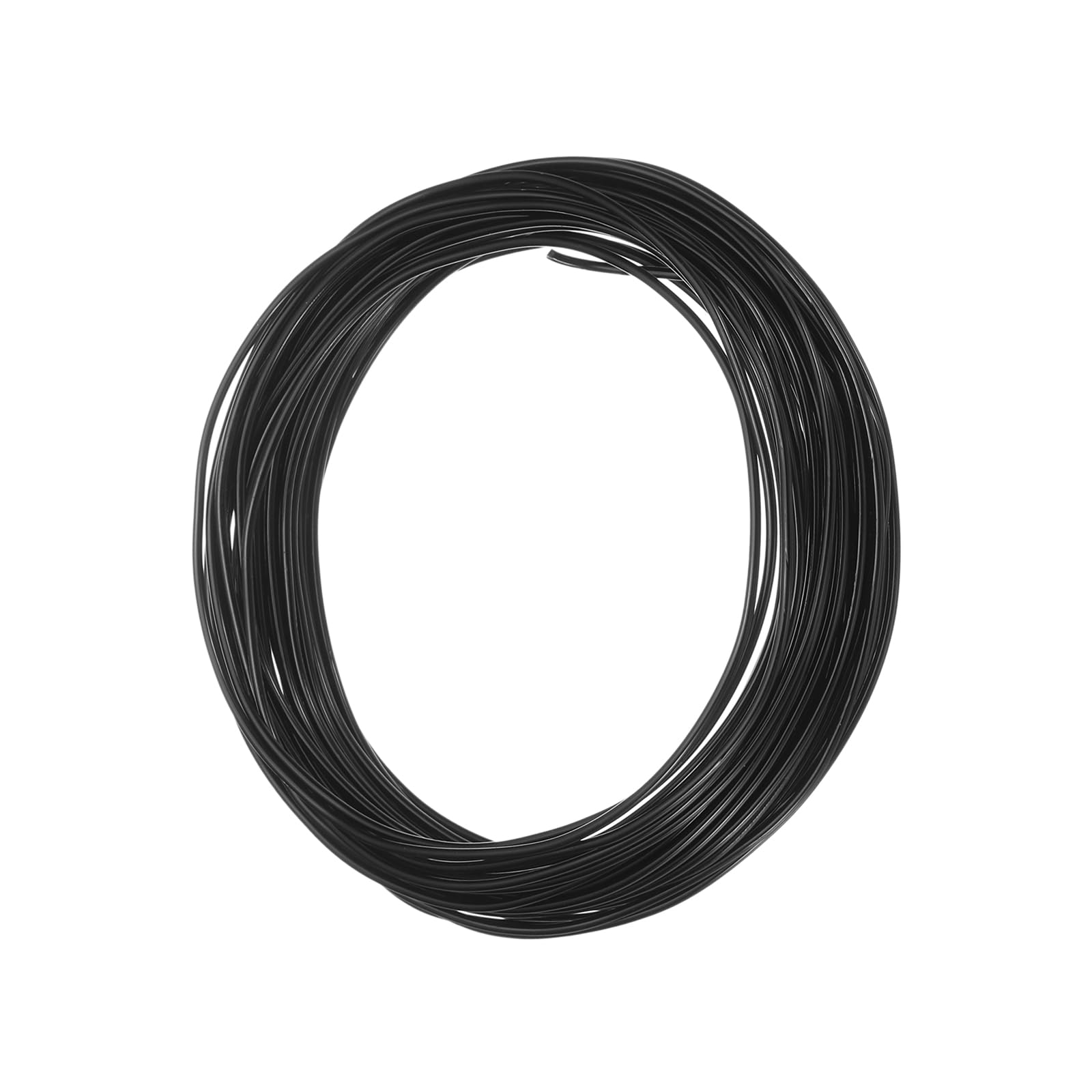QUARKZMAN Filo Bonsai 1.5mm Calibro 10m Lunghezza Filo di Alluminio Anodizzato Flessibile per Attrezzi Bonsai, Alberi, Giardino, Orticoltura, Paesaggistica, Piantagione, Nero
