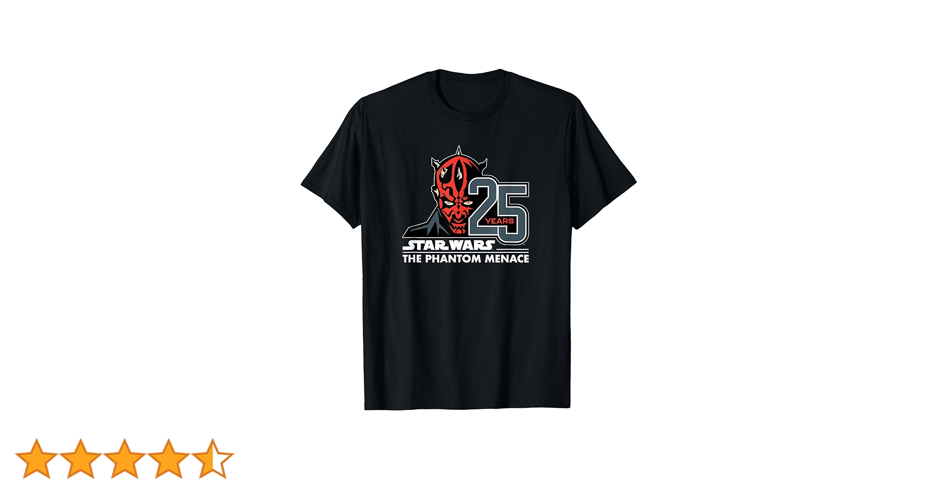 ［未使用］スター・ウォーズ　ダース・モール　Tシャツ　TourChamp製 90s STARWARS ダースモール Tシャツ DARTH MAUL 黒 ブラック