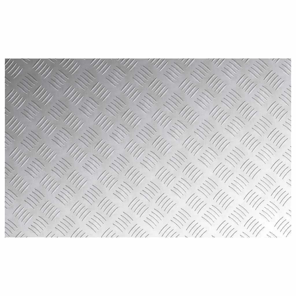 Juego de 2 peldaños de aluminio para escaleras, 80 x 50 cm, color plata, ángulo recto, moderno diseño antideslizante, resistente y duradero, para salón, pasillo, jardín y oficina