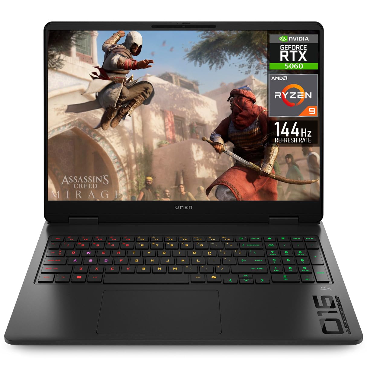 HP OMEN 16-AP0053DX Notebook Gamer, AMD Ryzen 9 8940HX, RTX 5060