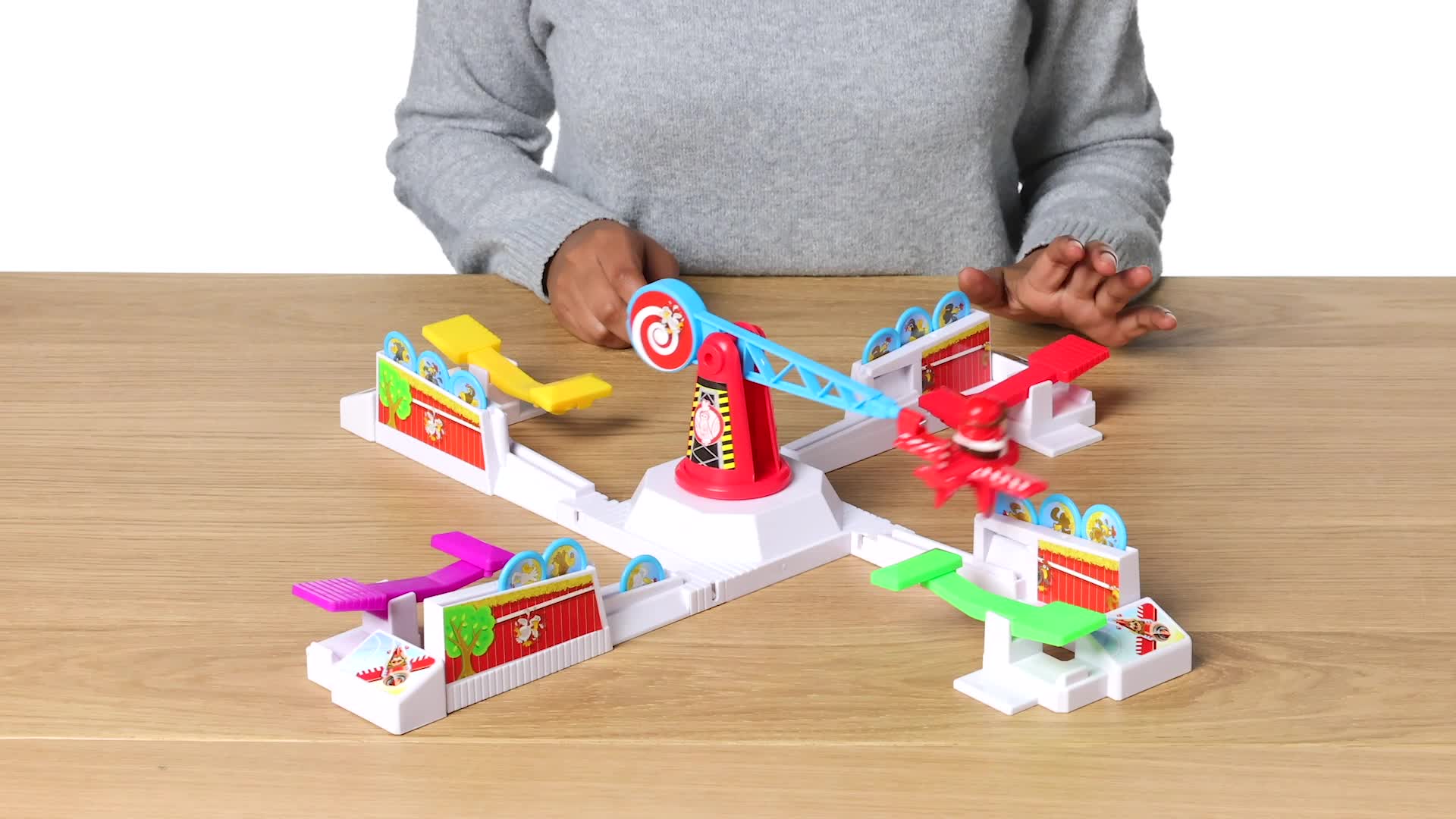 Hasbro 15692398 Looping Louie Kinderspiel, Lustiges 3D Spiel, Partyspiel Für Kindergeburtstage & Erwachsene, 2-4 Spieler, Ab 4 Jahren & Hasbro Gaming Gaming Twister Spiel - View #9