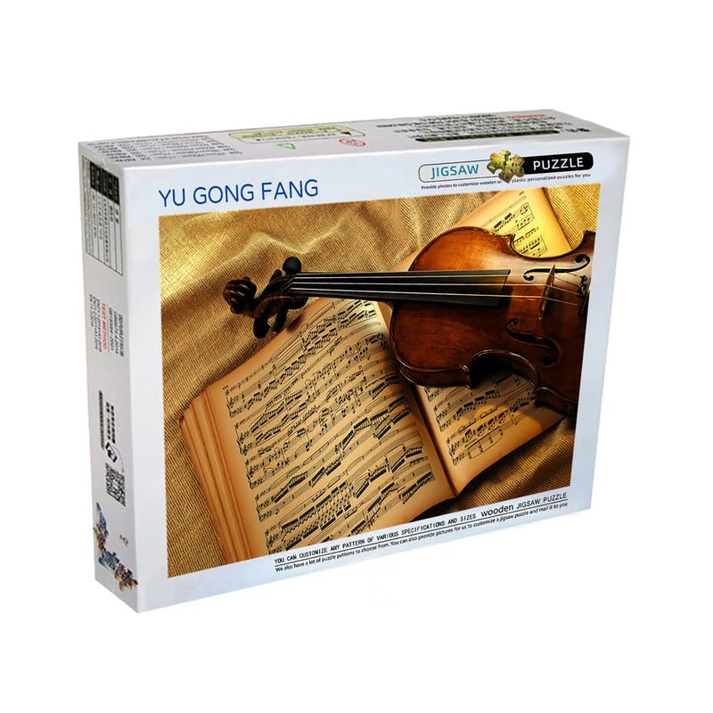 Violino E Spartiti - Puzzle Da 7000 Pezzi, Splendido Puzzle Illustrativo, Puzzle Artistico, Decorazione Per Casa, Ufficio, Il Gioco Da Tavolo E Regalo Più Soddisfacente