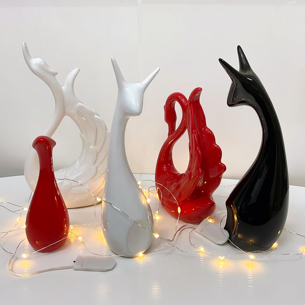 Etinga Paquete de 10 luces de hadas que funcionan con pilas, 10 LED en alambre de cobre plateado de 3.3 pies, para caja de regalo de flores, decoración de boda, fiesta, Navidad (blanco cálido, paquete