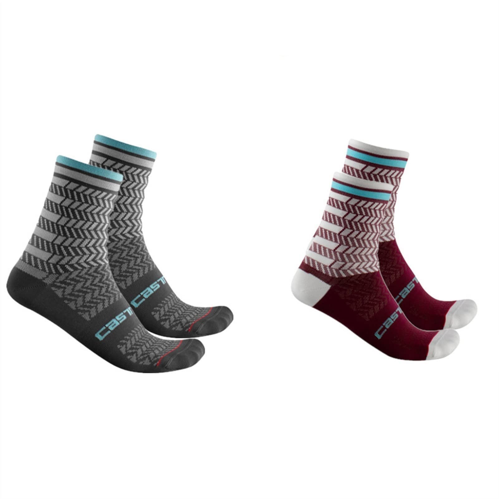 Fahrradsocken Kompressionssocken Radsport Socken Männer und Frauen Fußball Socken Basketball Socken