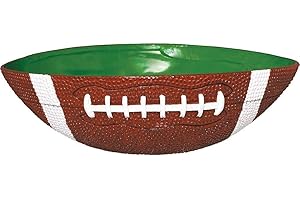 Amscan 434392 Football Serving Bowl: Elevate Your Sports-Themed Gatherings
