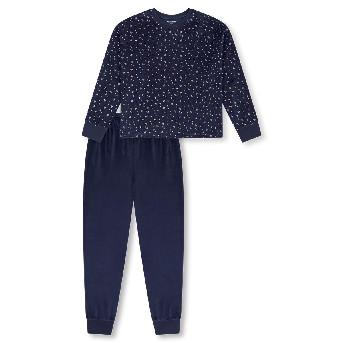 Schiesser Pidżama — zestaw Dziewczynki Schiesser Mädchen Schlafanzug Set Pyjama Warme Qualitäten Frottee - Fleece - Sweat - Größe 140 Bis 176