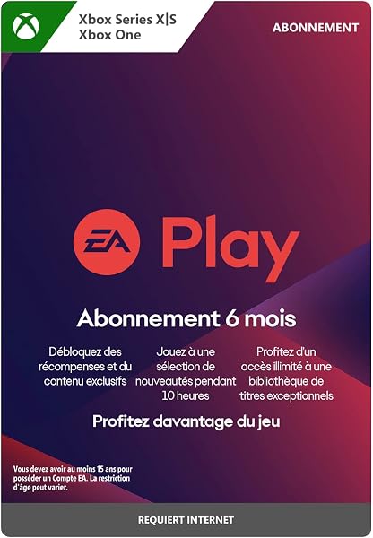 EA Play - 1 Month Subscription | Xbox - Code à télécharger - 2