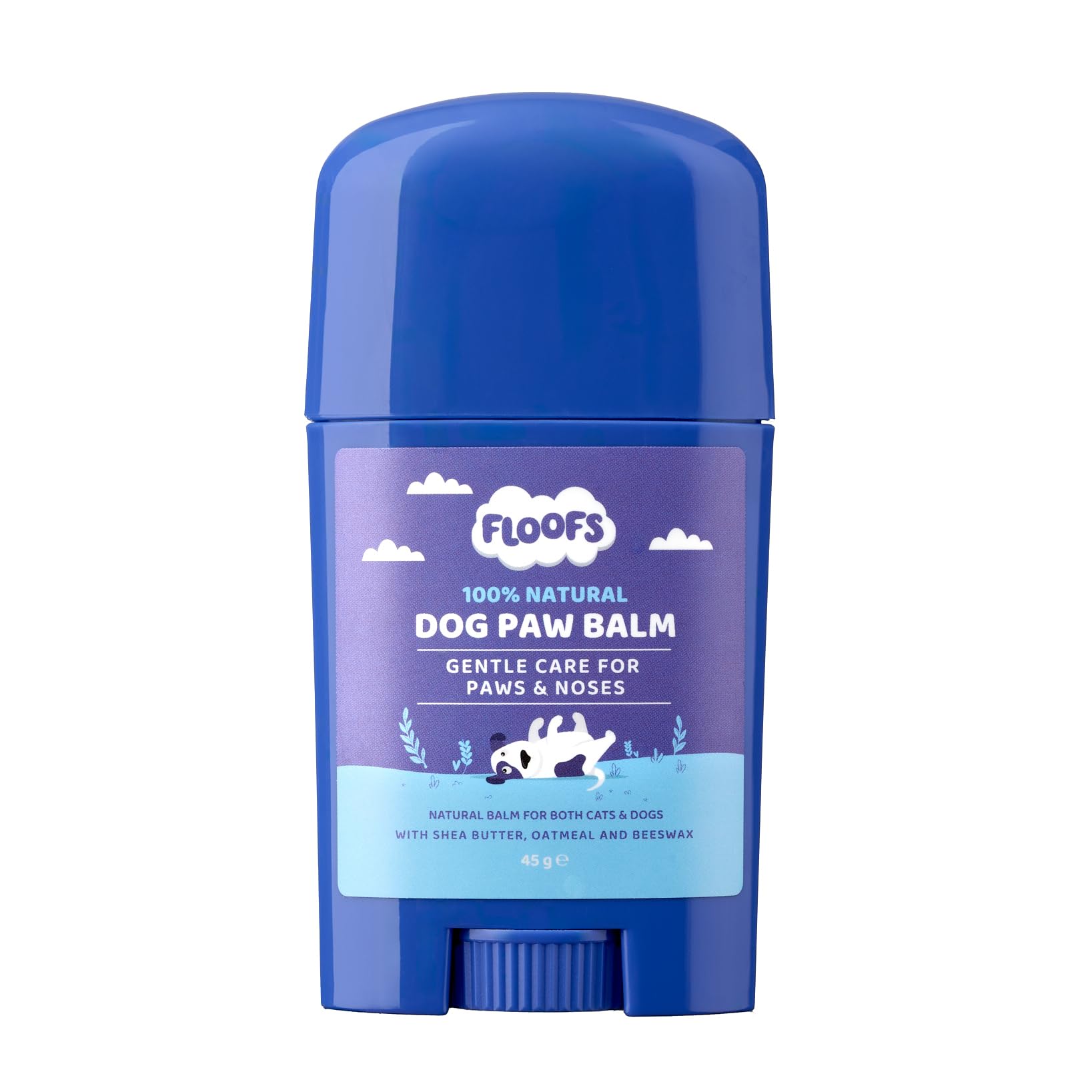 Floofs Dog Paw Balm, Paw and Nose Balm for Dogs. All Natural Paw Balm for Dogs. Easy Application Dog Moisturiser, Great for Cracked Paws and Dry Noses, 41g