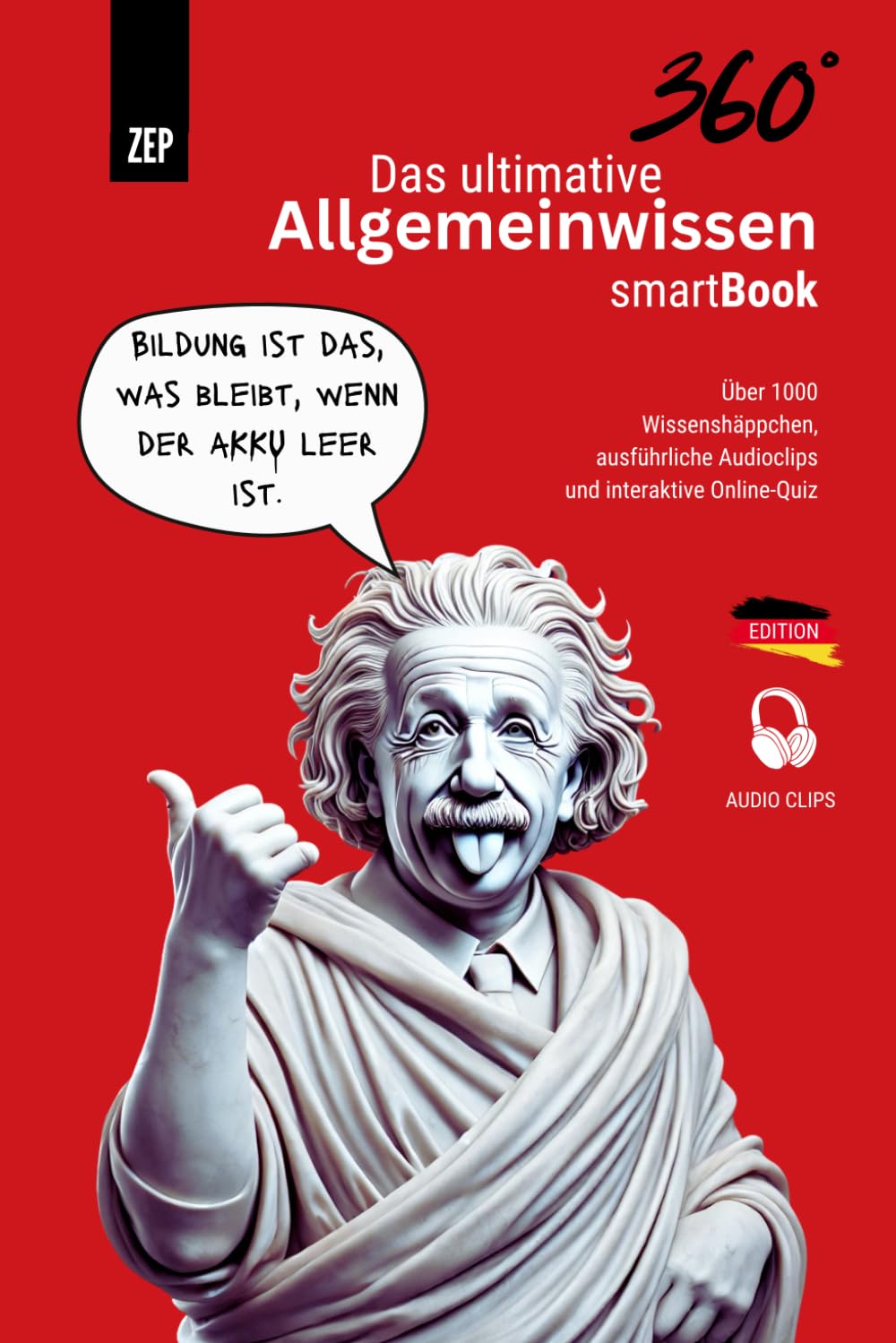 Das Ultimative Allgemeinwissen smartBOOK: Uber 1000 Wissenshappchen, ausfuhrliche Audioclips und interaktive Online-Quiz (German Edition)