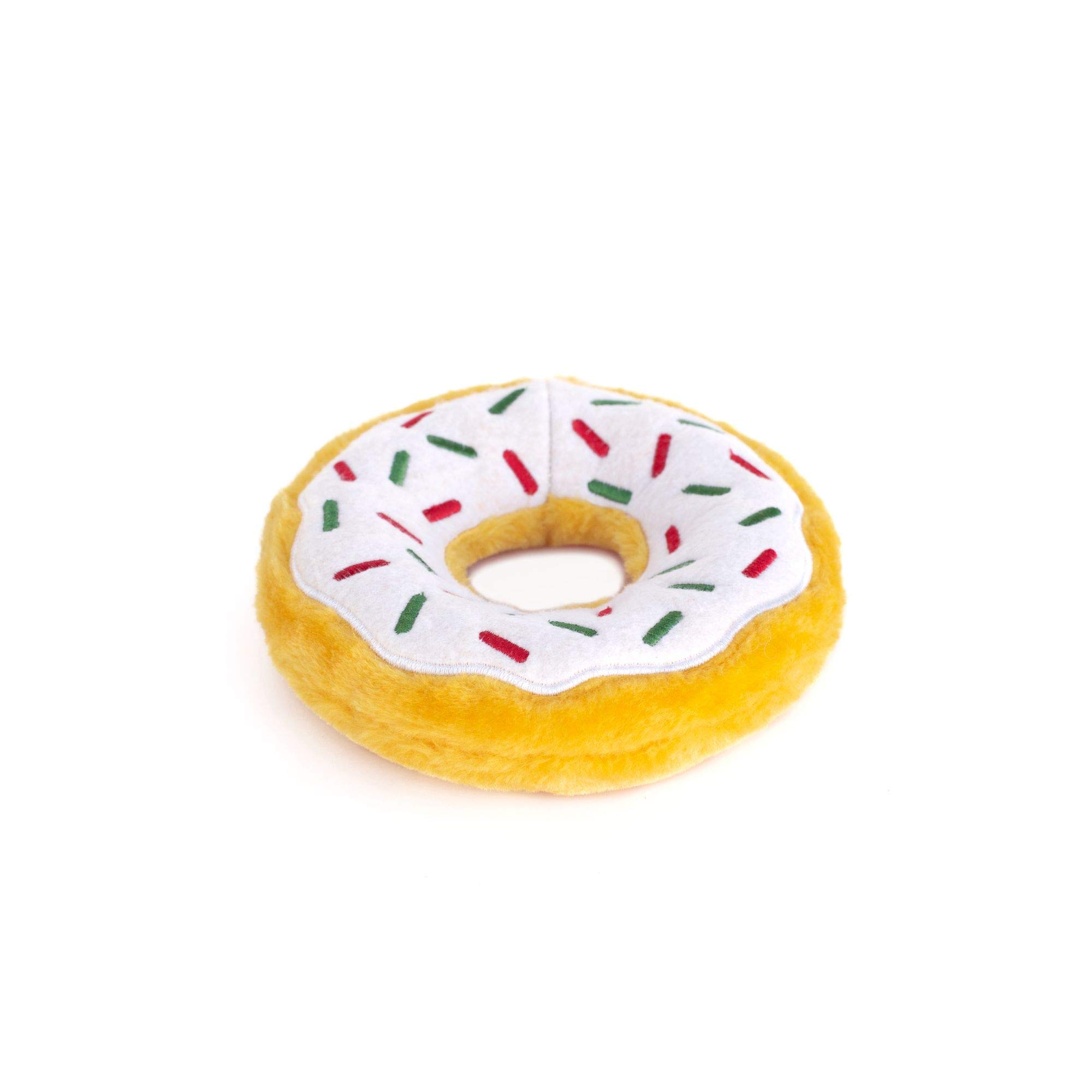 ZippyPaws - Donutz - Peppermint - Dog - Toy, White, Yellow, Original - Image 2