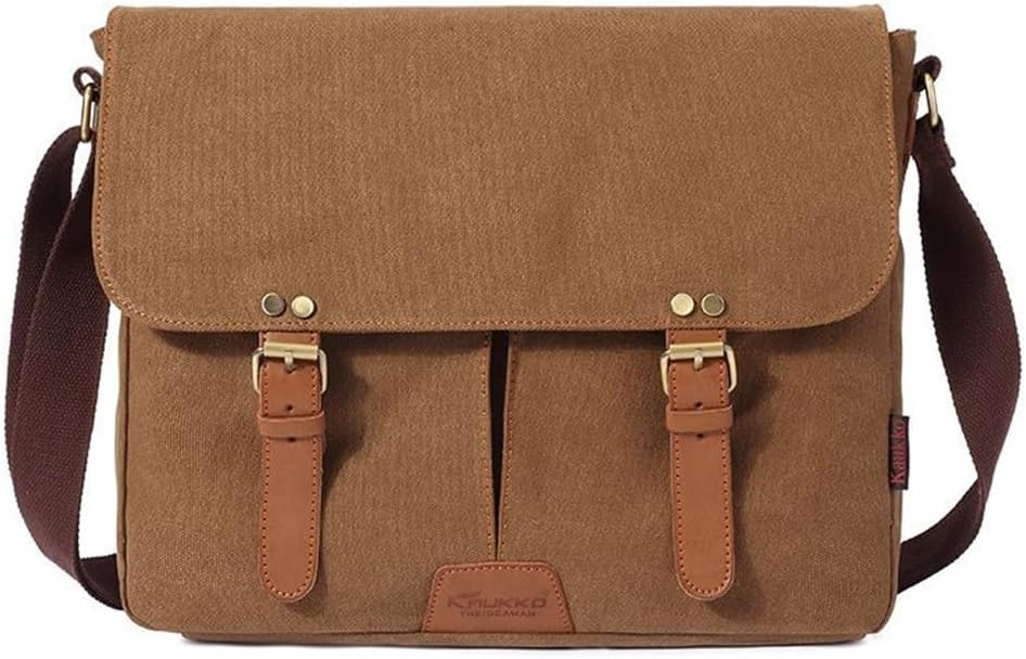 Europe and The United States Men's Shoulder Bag Leisure Canvas Crossbody Students School