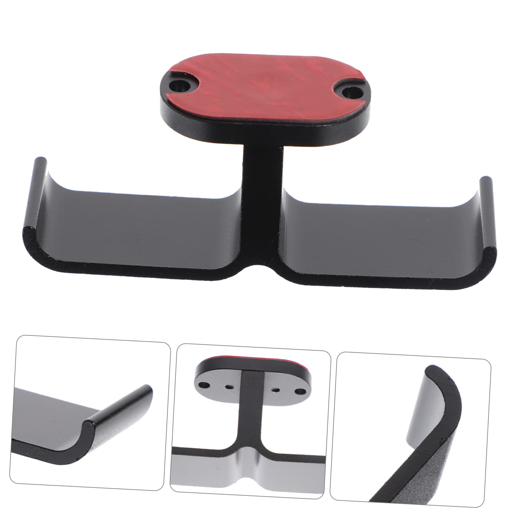 Uonlytech 4pezzi Supporto Per Cuffie Gaming Con Doppio Gancio Montaggio Sotto Scrivania Adesivo o Viti Design Salvaspazio Per Ufficio e Casa