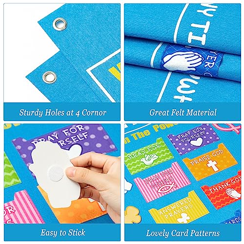 Accessoires de tableau d'affichage de prière WATINC pour capter l'attention des petits
