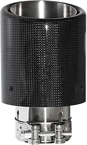 Akrapovic Blue End Exhaust Pipe Glossy Carbon Fiber Exhaust Tip 63-89mm Xeos-fra - Foto 5