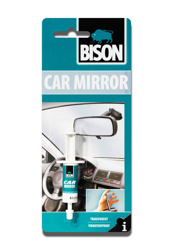 Bison Rear View Car Mirror Adhesive Stick 2ml Syringe 6305427