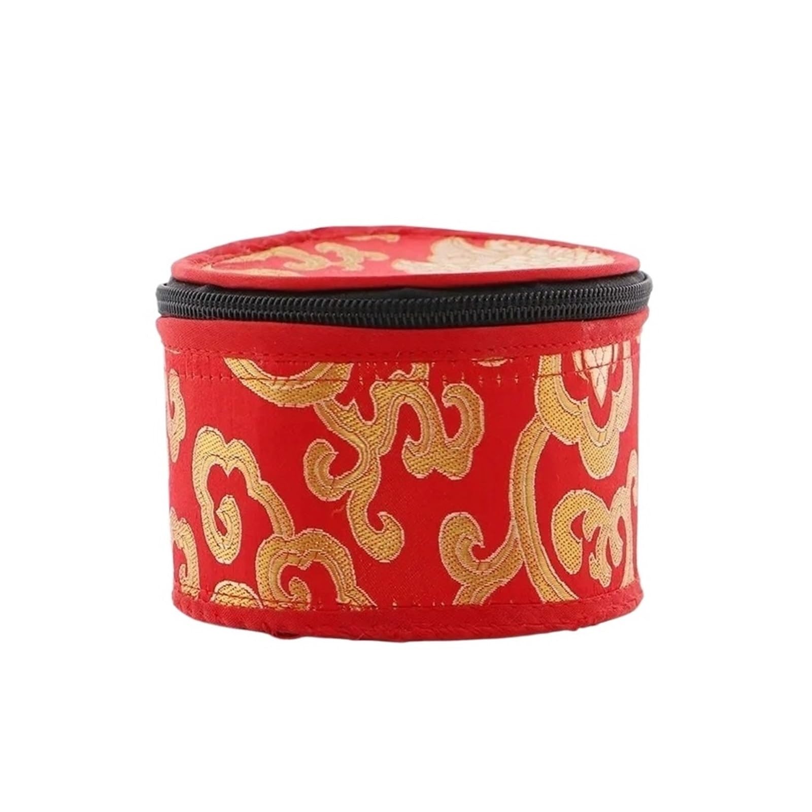 Bolsa para cuencos tibetanos Bolsa de cuencos for cantar, caja embalaje portátil for Cuencos Cantores, cajas almacenamiento, accesorios for instrumentos musicales percusión(16CM)