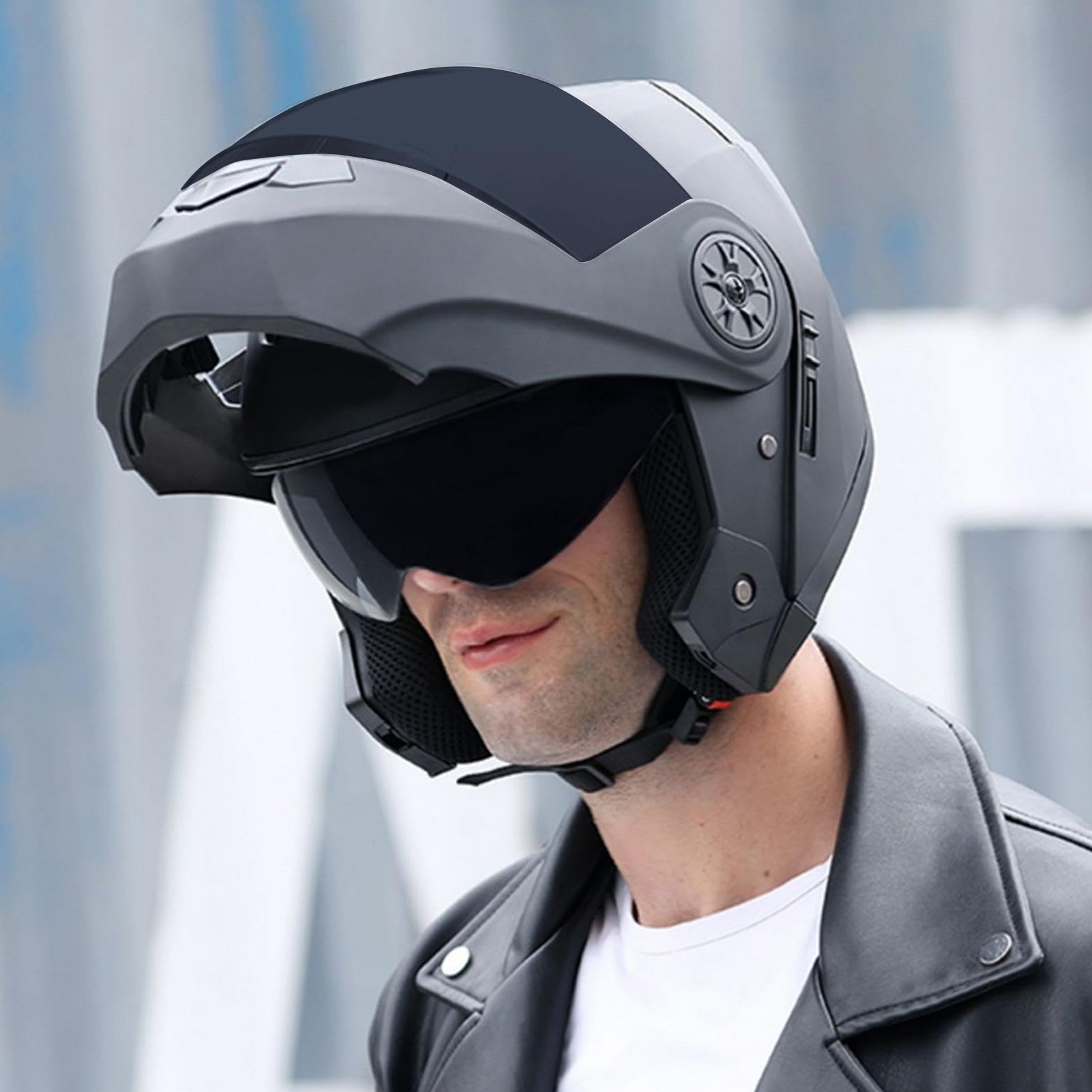 Kaski motocyklowe dla dorosłych,Męskie kaski motocyklowe Kaski