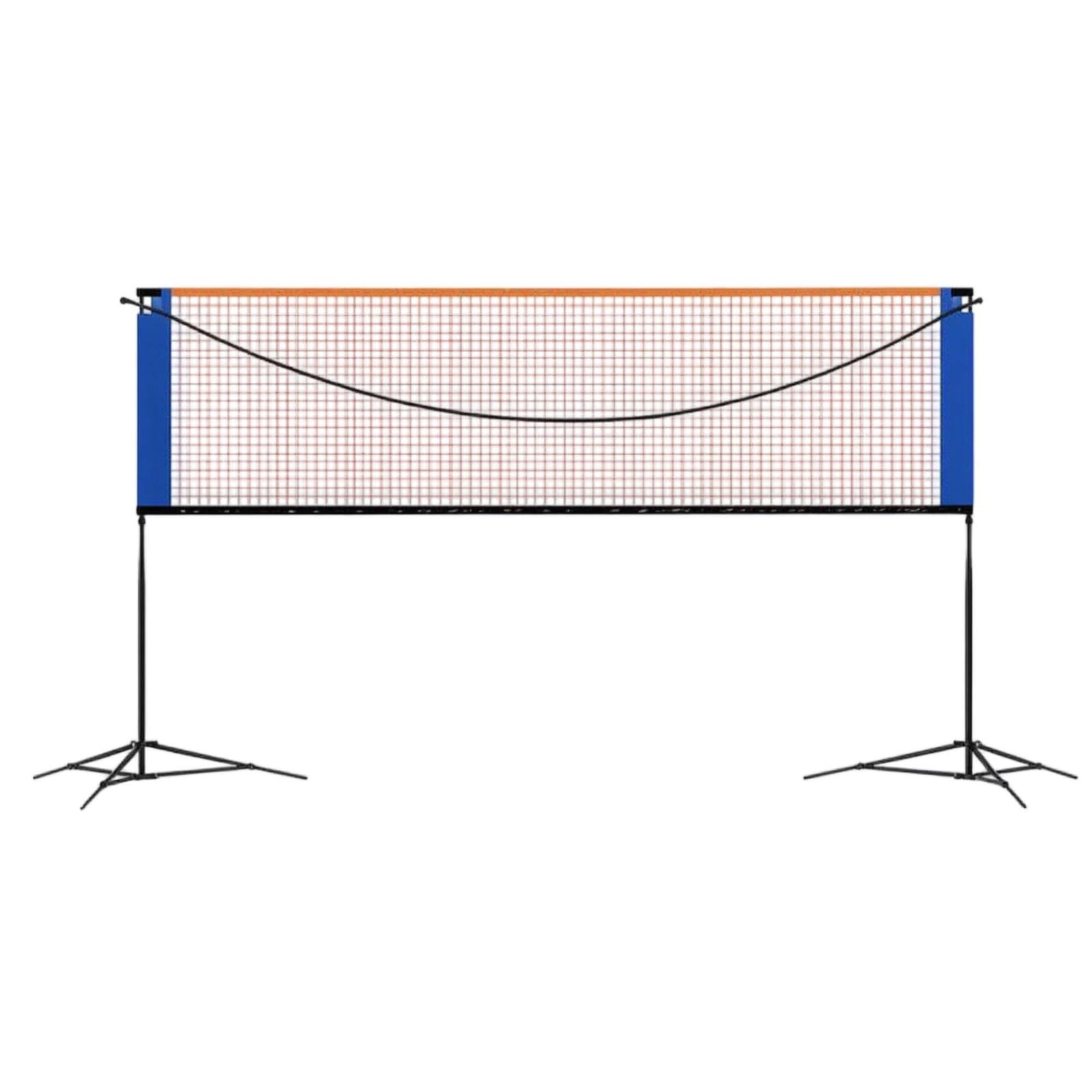 Qianly Rete da Badminton Tile Autonte Rete da Badminton con Durevole per Famiglie, Giardino, Palestra