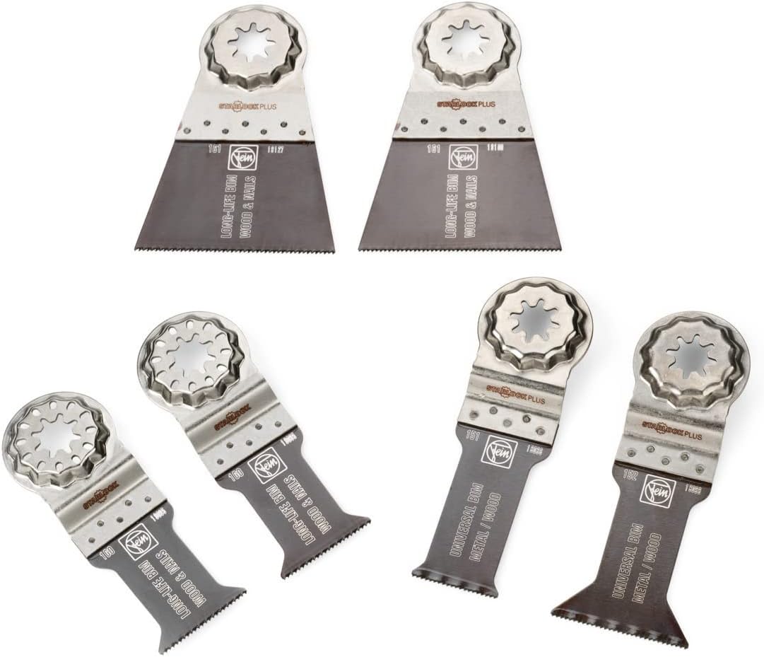 Oszillierende Sägeblätter 3er-Set Für Stein & Beton - Multitool Zubehör