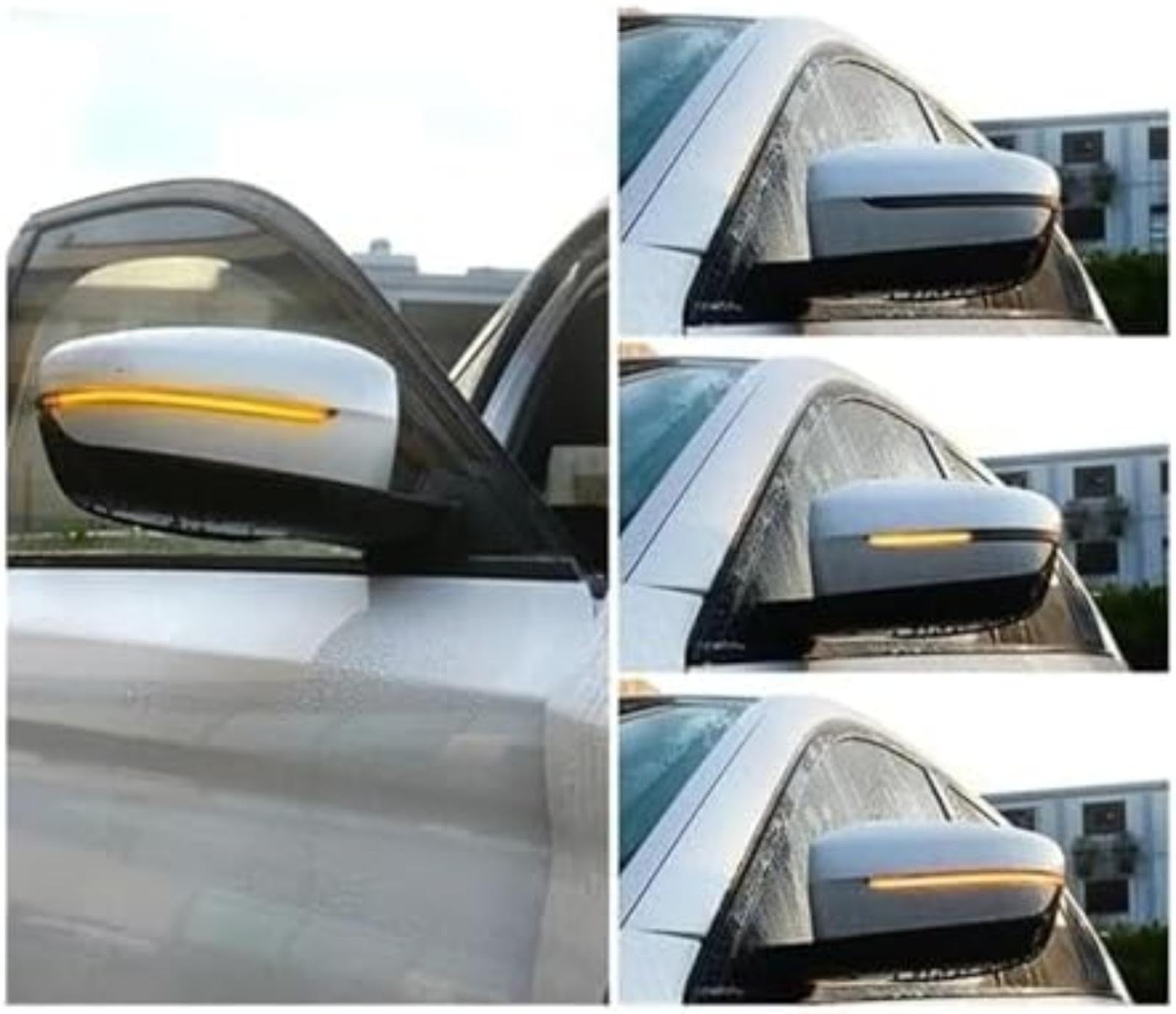 Dla BMW I4 3 5 6 7 8 Series 2016-2023 kierunkowskaz w lusterku samochodowy dynamiczny kierunkowskaz migacz montaż lampy sekwencyjny Lampka sygnalizacyjna w lusterku (Right Hand Drive)